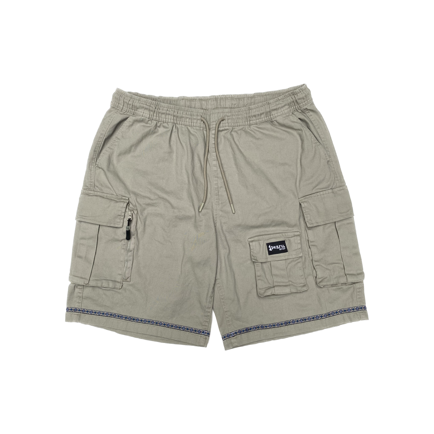cargo shorts - bone grey