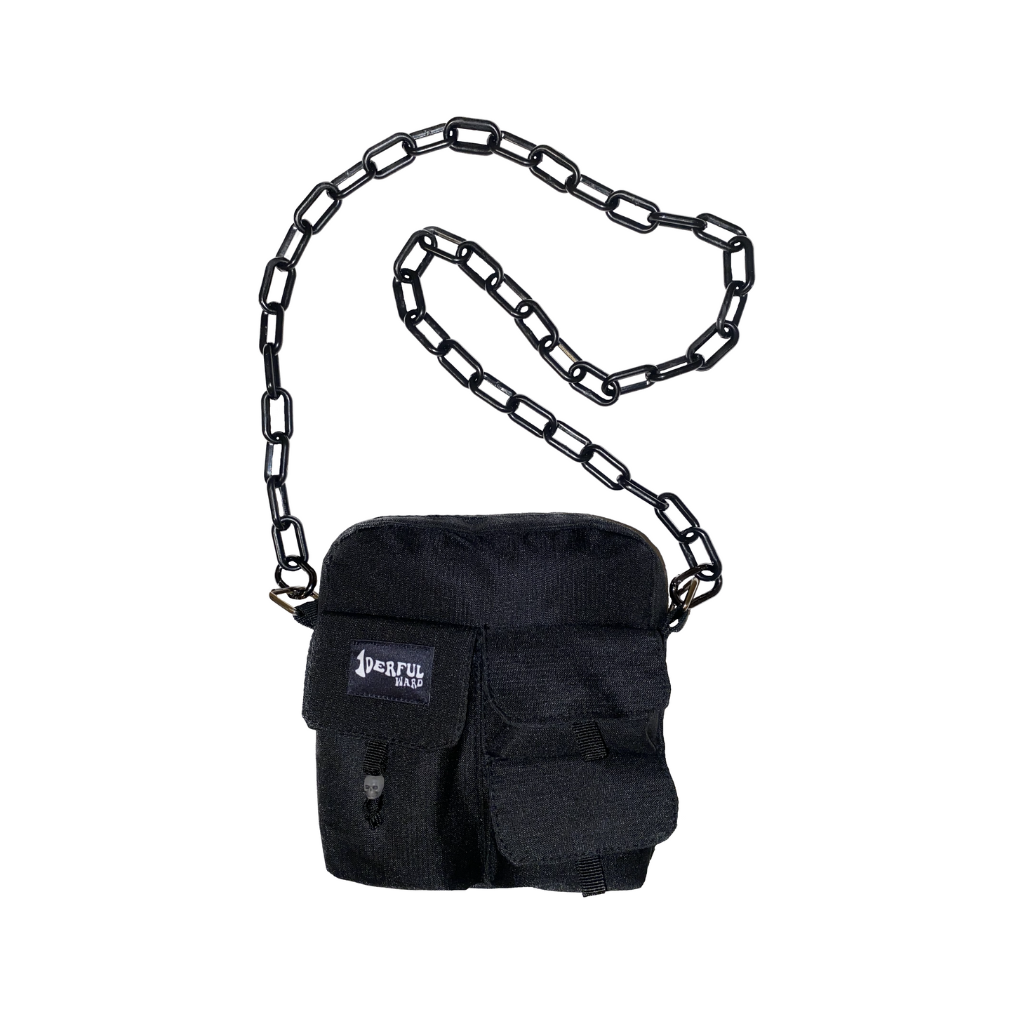 1.8L chain bag - black