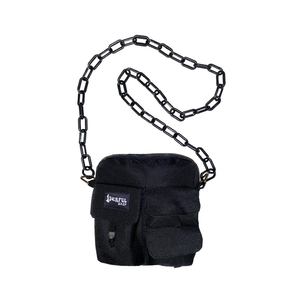 1.8L chain bag - black