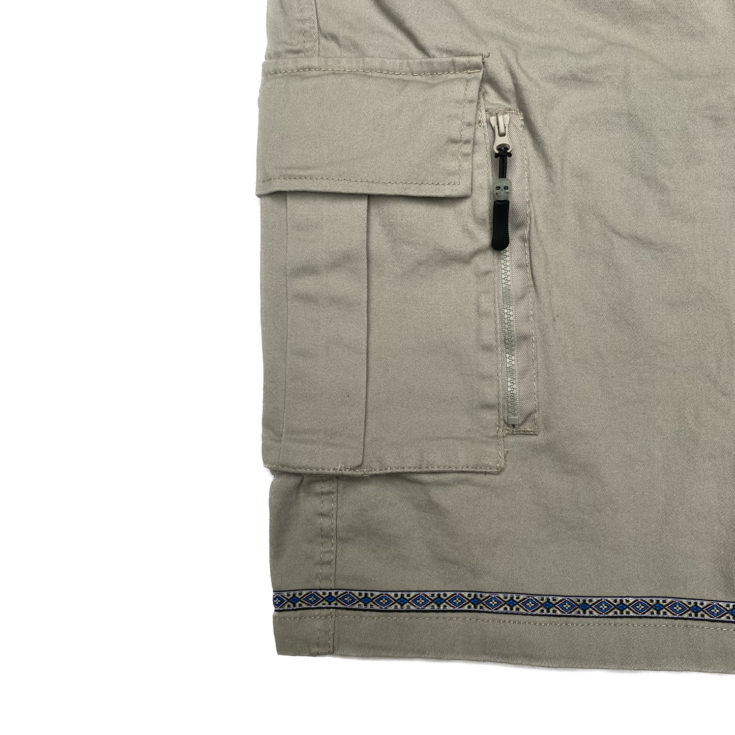 cargo shorts - bone grey