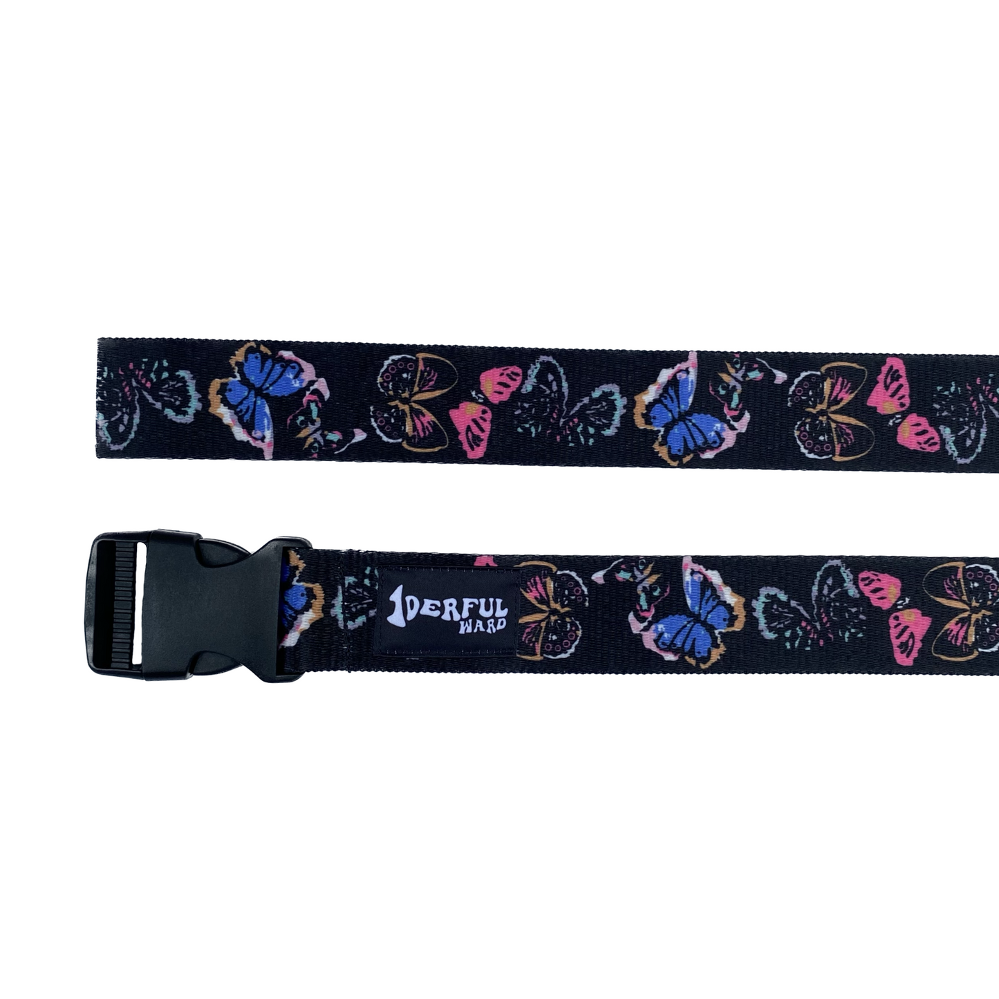 explore belt - butterfly black