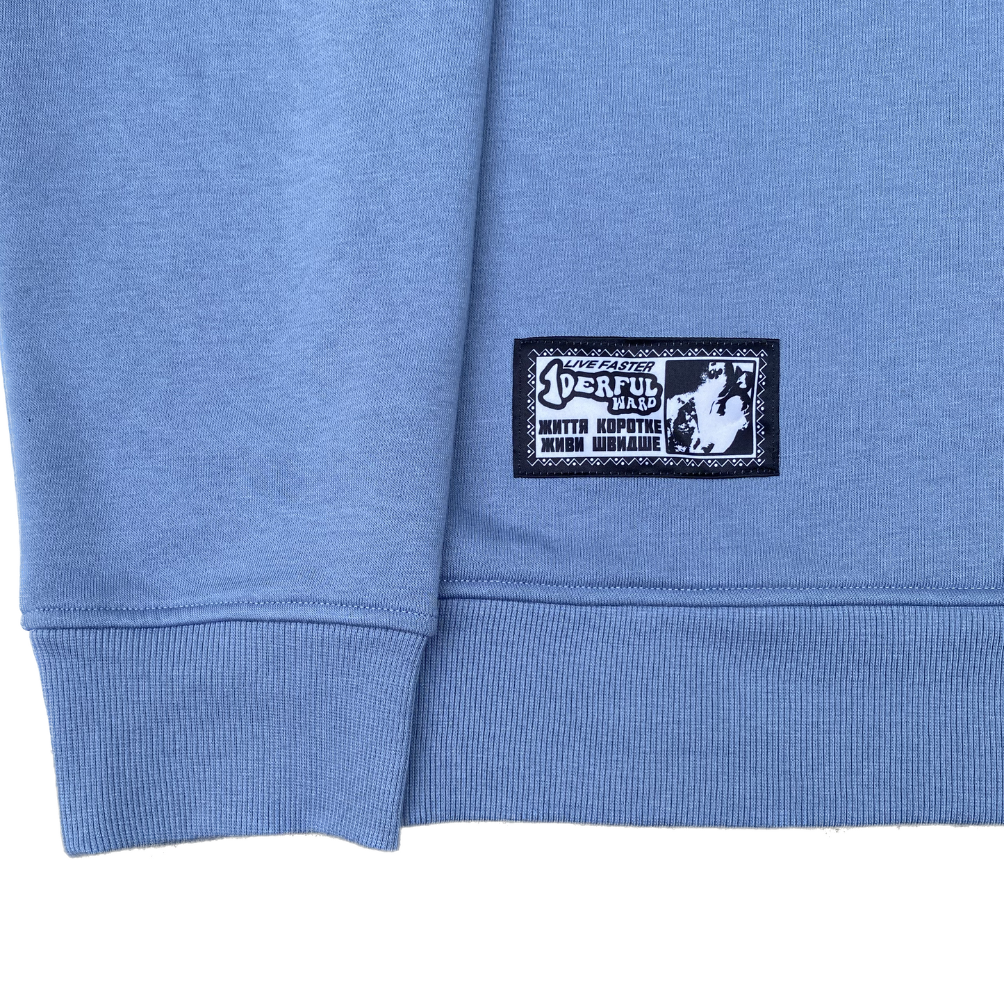 1/4 zip sweater - mariner blue