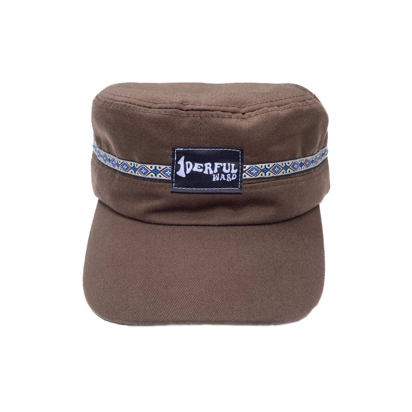 painter hat - brown