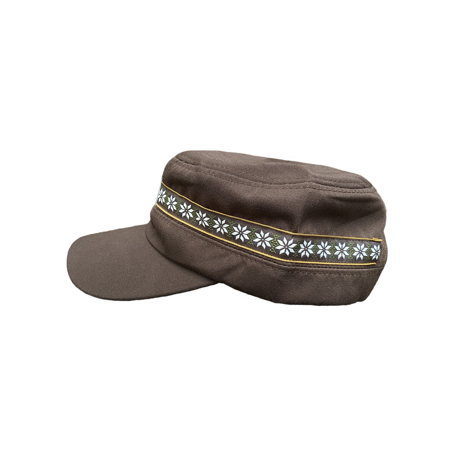 painter hat - brown