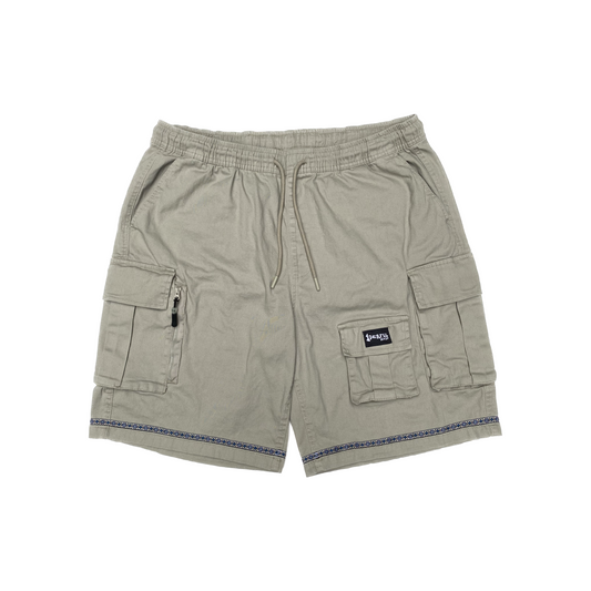 cargo shorts - bone grey