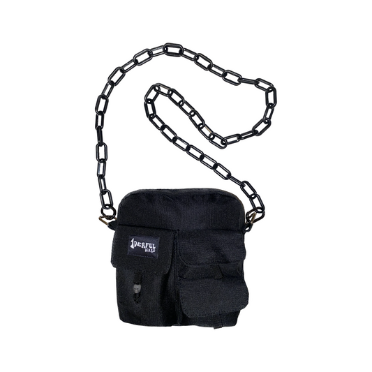 1.8L chain bag - black