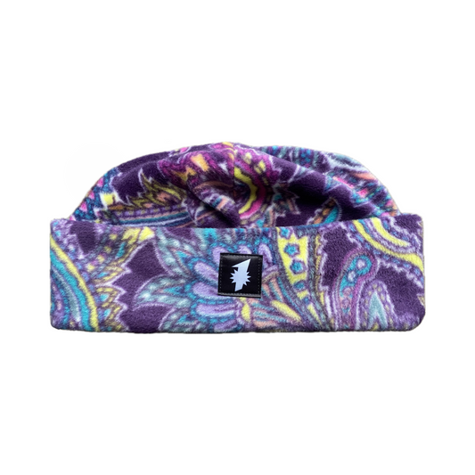 cuffed hat - paisley