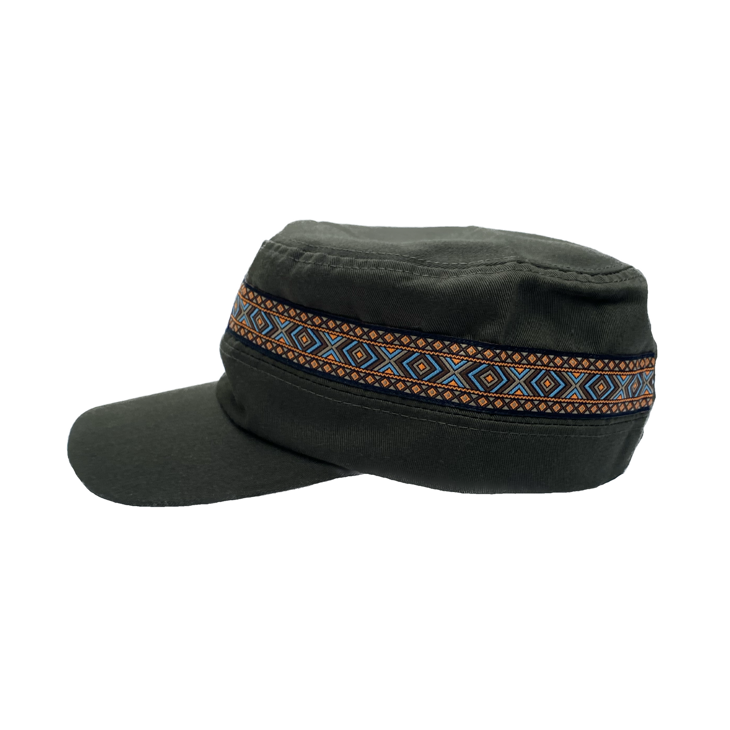 painter hat - olive