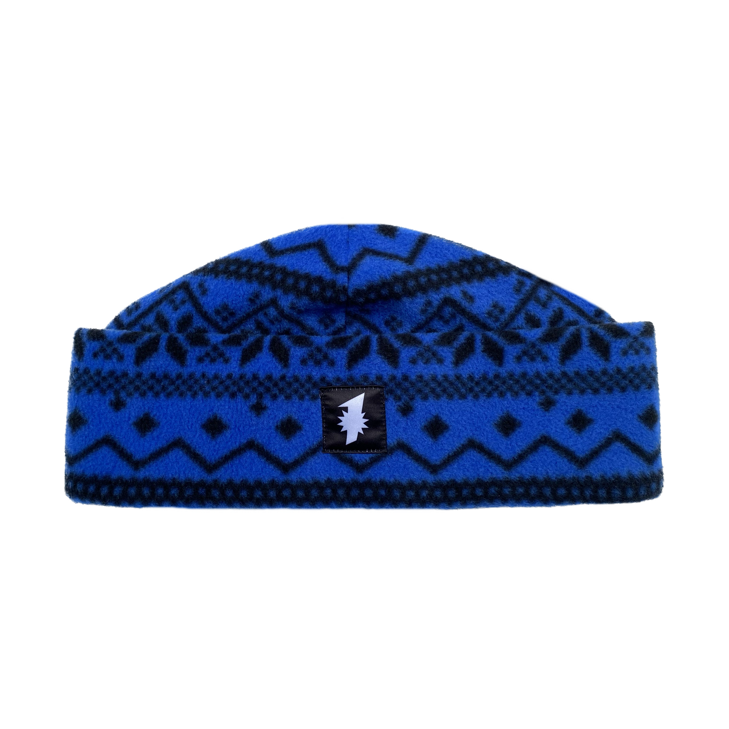 cuffed hat - blue multi