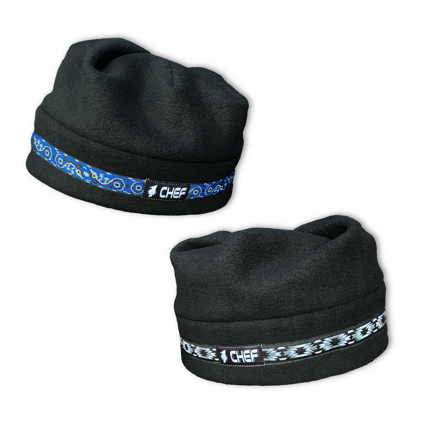 1 x CHEF - fold top hat / black