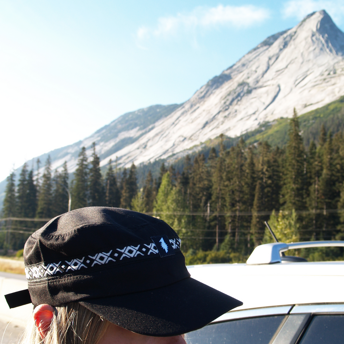 painter hat - black